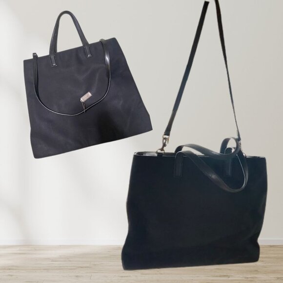 Coach 7418 Black Tote Bag, Shoulder Bag, Slim Design, Excellent Condition - Picture 1 of 13